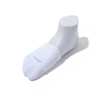 Super Soft Modal Toe Cover Half Socks for Women | WHITE