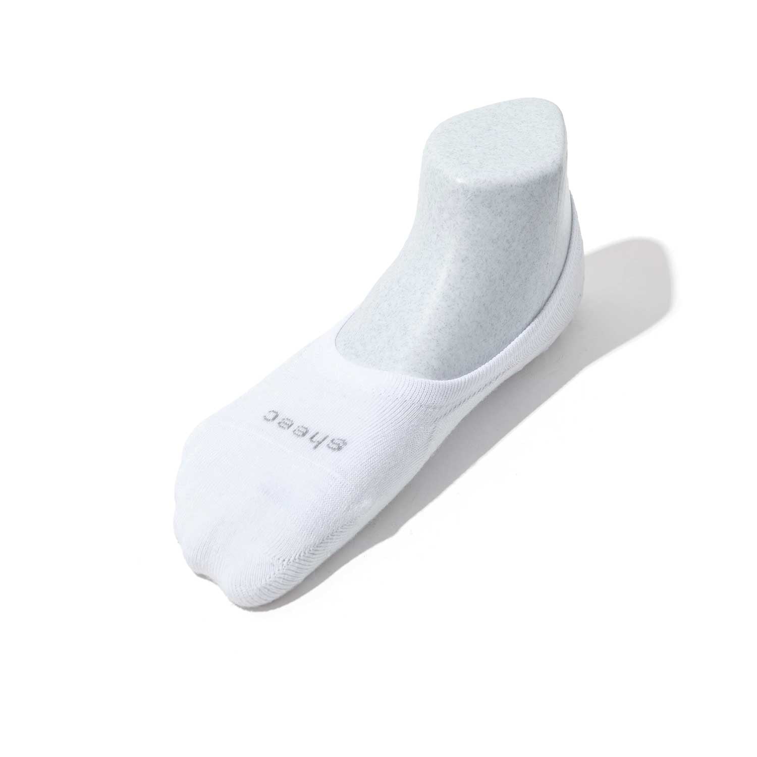 White Footie Socks | No-Show White Mid Cut Socks | Active | Sheec ...