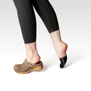 Ultra Thin InvisiLite Toe Cover Half Socks for Women | BLACK