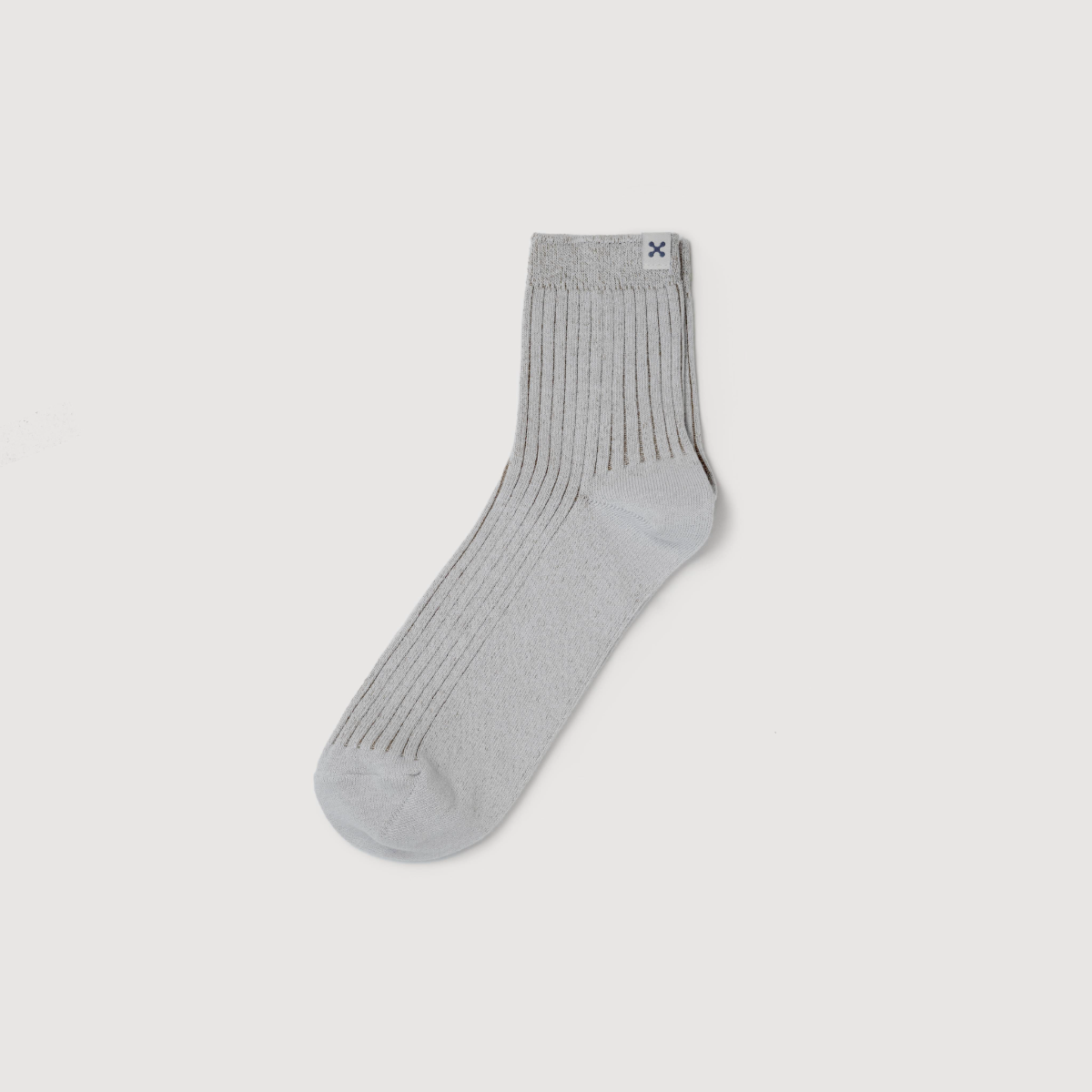 Everywear Refined Ankle Socks | GRAY x KHAKI