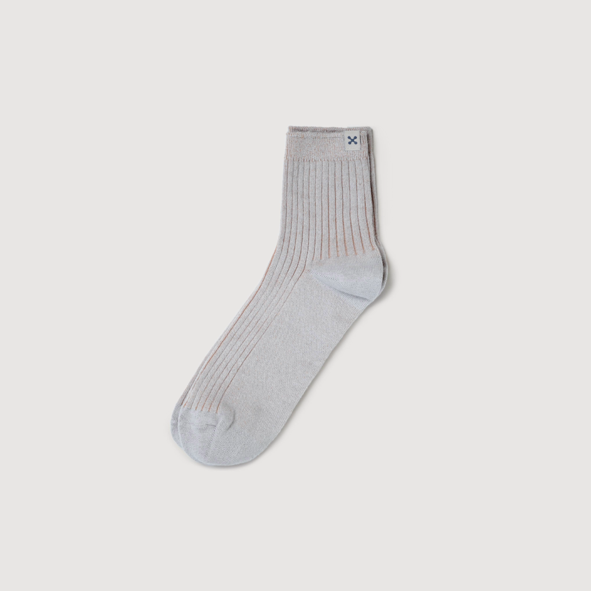 Everywear Refined Ankle Socks | GRAY x BEIGE