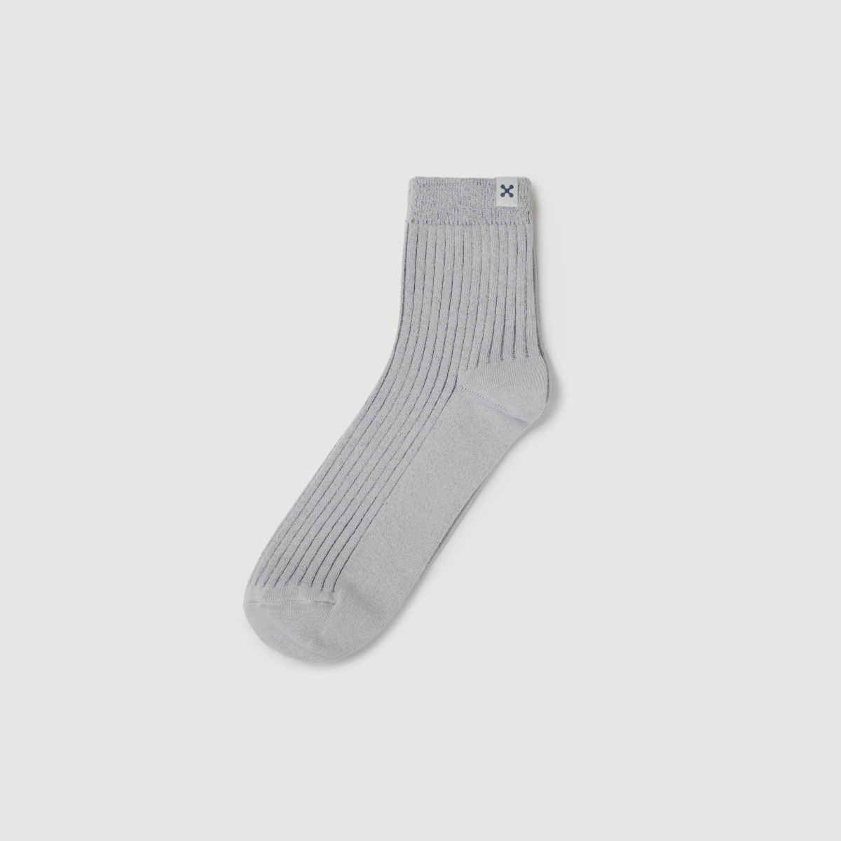 Everywear Refined Ankle Socks | GRAY x LIGHT GRAY