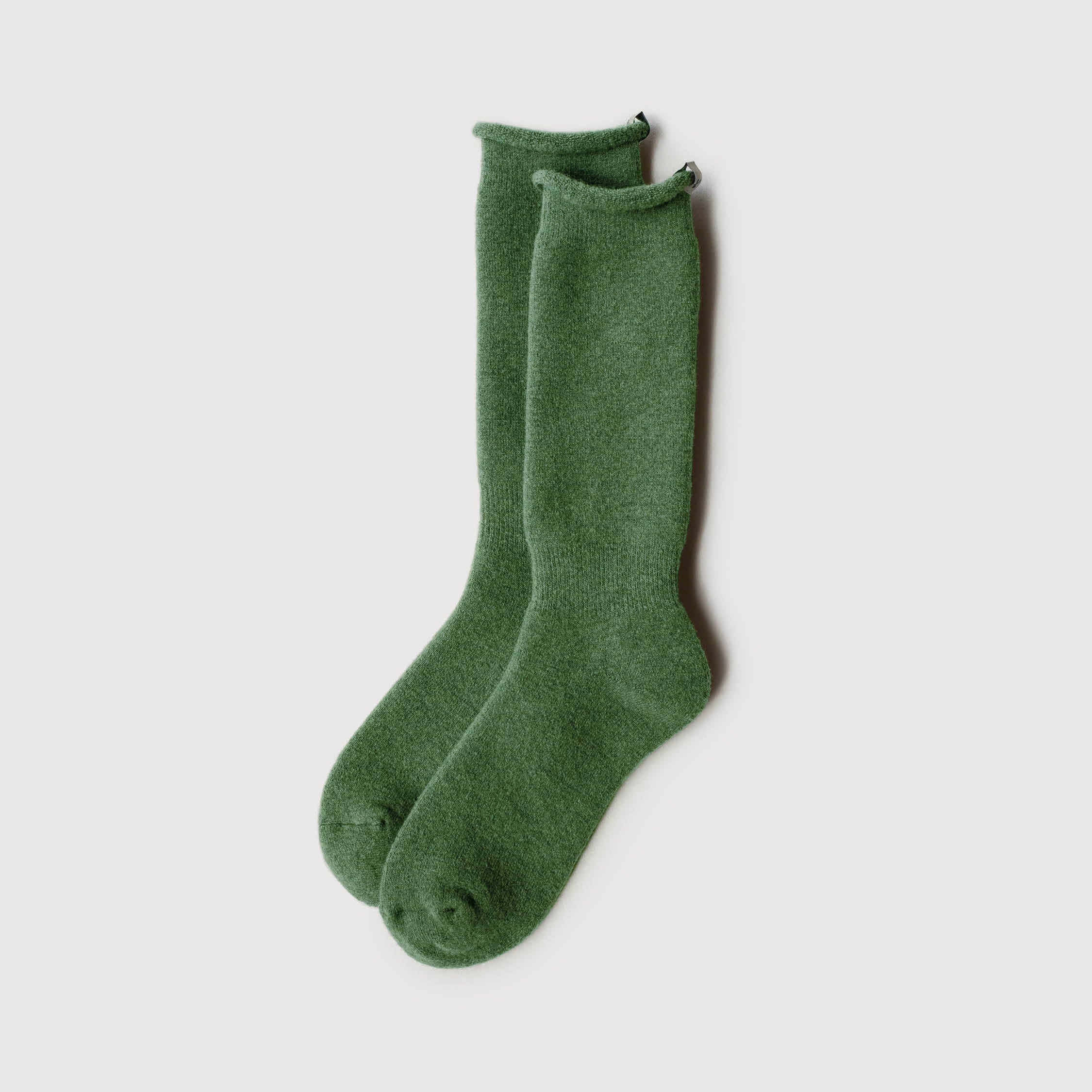 Terry Wool Socks | Sage
