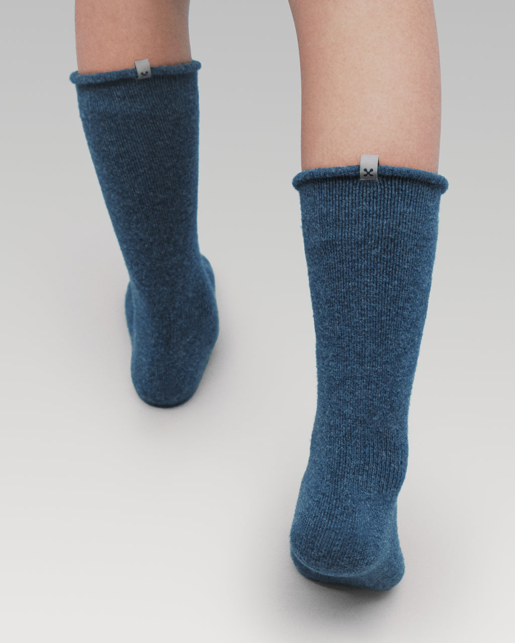 Terry Wool Socks | Sage & Navy 2-Pair Multipack