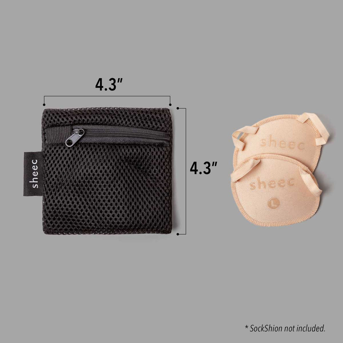 Small Laundry Mesh bag - Sockshion Travel Case Dimensions