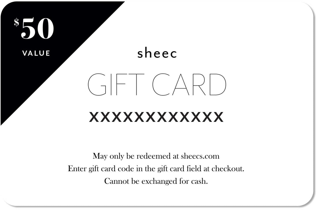 Sheec Physical Gift card