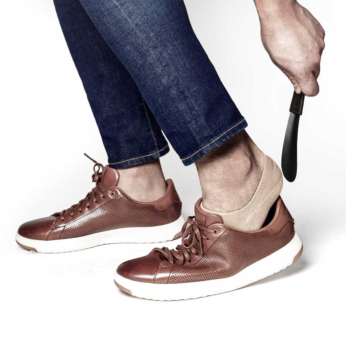 Black Shoe Horn for Boots | Shoe Horn for Sneakers | Sheec